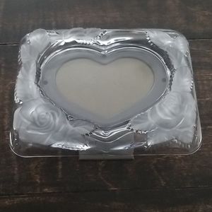 Glass picture frame